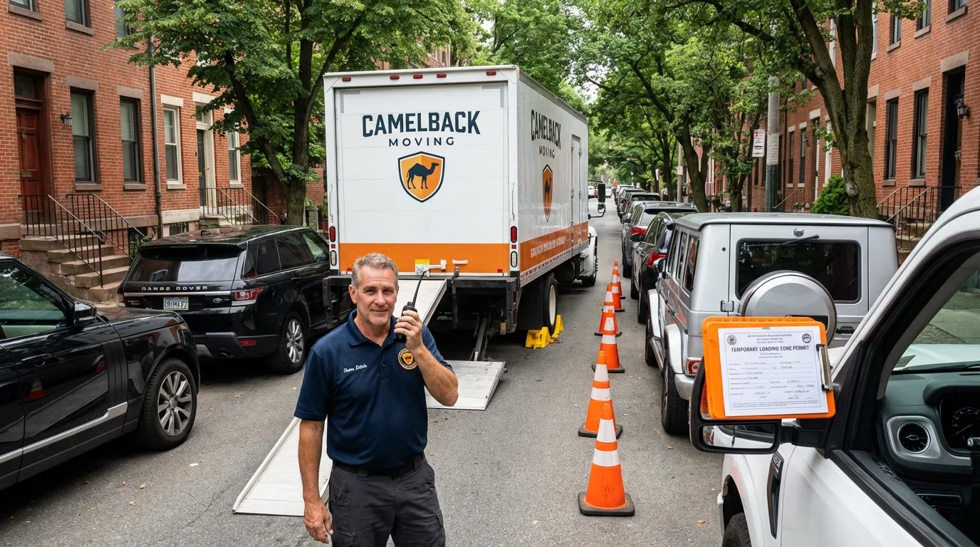 City street loading permit setup in Newmarket, NH